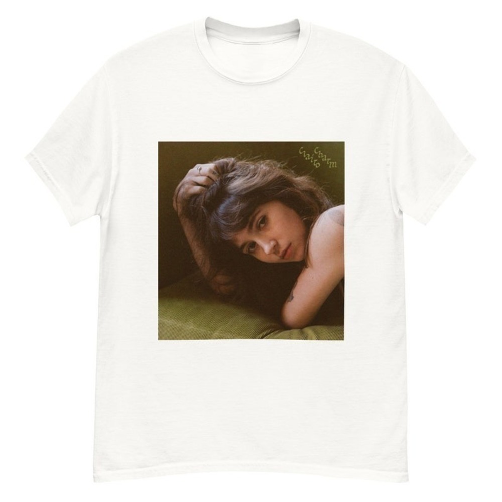 Clairo Charm Album T Shirt White Shirt
